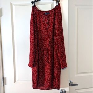 Gap mid length dress with cherry design